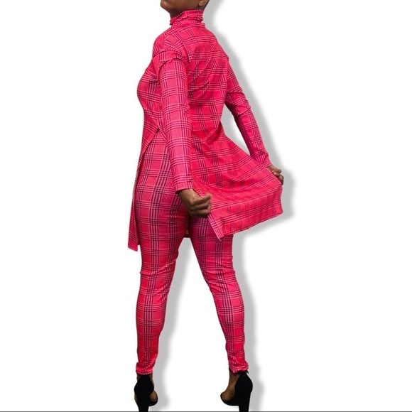 $10 2 PIECE HOUNDSTOOTH PRINTED SET - Picture 8 of 16